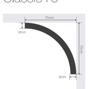 Gib Cove Classic 75mm 3.6M