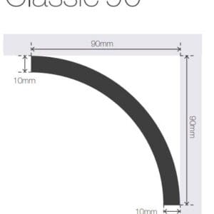 Gib Cove Classic 90mm 3.6M