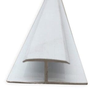 Pvc 9.5mm Jointer 2.4M White