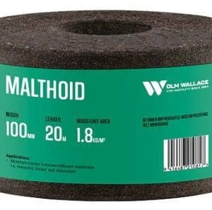 Malthoid 100mm x 20M