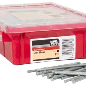 100 x 4.0 Galv Jolt Head Nails 2kg