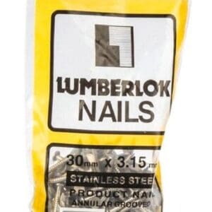 30 x 3.15 Stainless Steel Product/Bracket Nails 500g