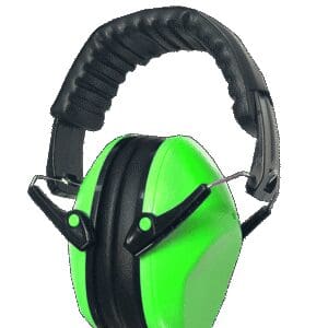 Kids Earmuffs Class 5 Green
