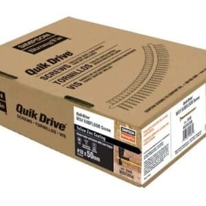 Quick Drive Screws 10 x 50mm Zinc