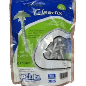 Clearfix Screws 14G x 50mm 50 Pack