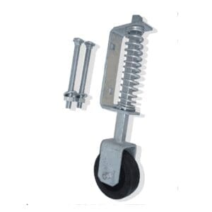 H/Duty Spring Load Gate Wheel Wood Jaile