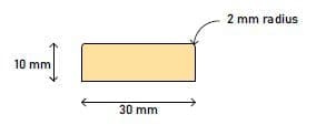 30 x 10 D4S Pencil Round UT FJ 5.4m