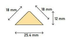 18mm Angle Fillet H3.2 FJ