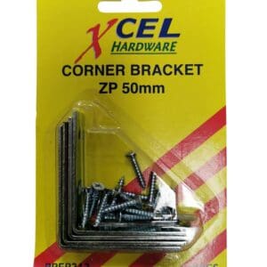 Corner Brackets Zp 50mm Pk4 Xcel