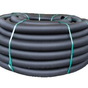 Black Snake Drainage Coil HDPE 110mm x 30m Unslotted