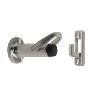 Doorstop/Holder Brushed Nickel