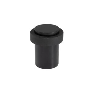 60MM Door Floor Mount Black