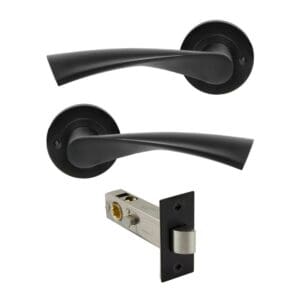Futura-Helix Integrated Privacy Set Blk
