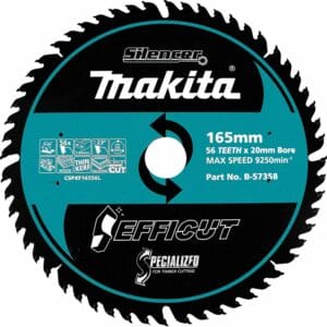 Makita Circ Saw Blade 165 x 56T 20mm Bore