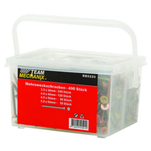 490C Robertson Screw Assortment