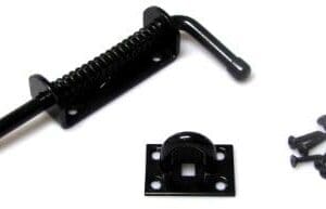 Slide Bolt w/spring Black