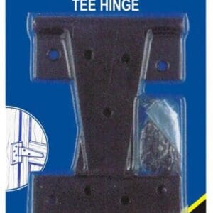 T Hinge 150mm Heavy Black DP2