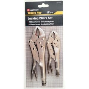 2pc Pack 130mm Curved Jaw Locking Set