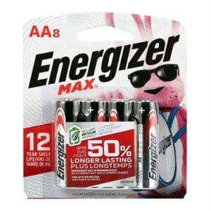 Energizer Max Aa Batteries 8Pk