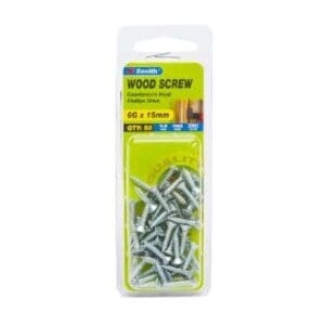 Wood Screw 6G x 15mm Csk Phillips Drive