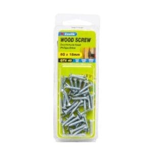 Wood Screw 6G x 18mm Csk Phillips Drive