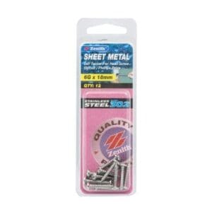 S/S 6G x 18mmself Tapper Pan Head Screw