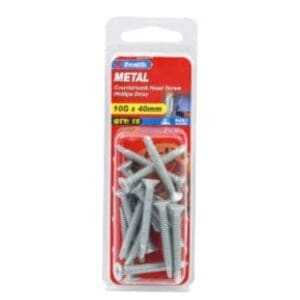 Metal Screw Phillips Class 3 40mm 15pc