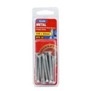 Metal Screw Phillips Class 3 10g-24 50mm