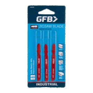 GFB252 Jigsaw Blade Medium Cut Pkt3