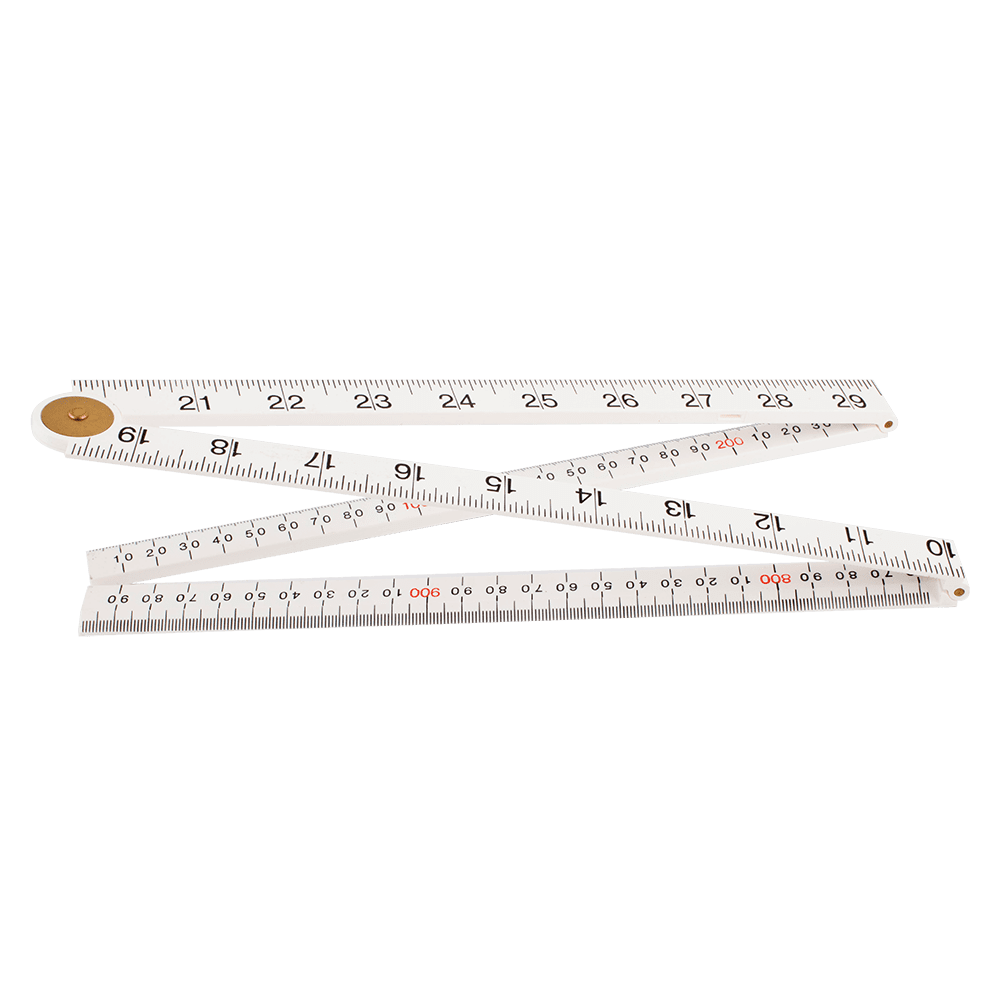 Fisc 1M/39 18mm White Nylon Rule - ITM Stratford