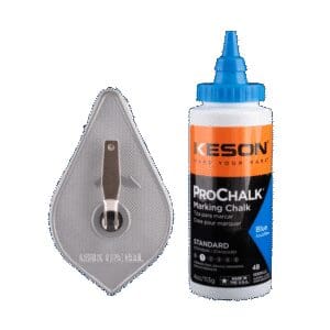 Keson Chalk Reel 4oz Blue Chalk