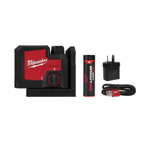 MIL Usb Red Lithium 3 Point Laser Kit - ITM Stratford