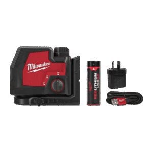 MIL Usb Red Lith Cross /Plumb Laser Kit
