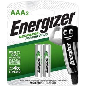 Energizer Recharge Aaa Batteries 2Pk