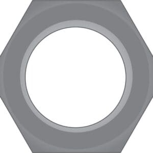M12 Hex Full Nut HD Galv