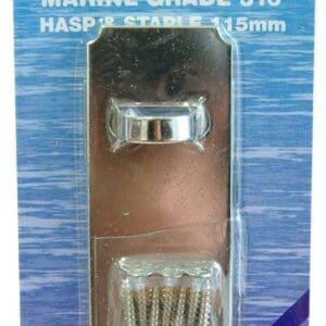Hasp And Staple S/S 115mm Xcel