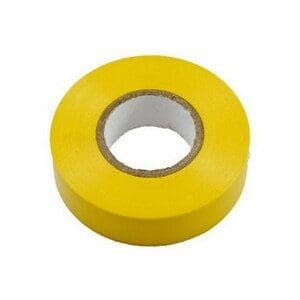 Insulation Tape Yellow 18mm x 20M