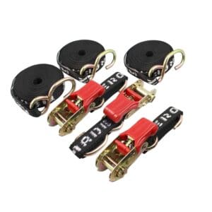 Tiedown Triple Pack Fastlock 4M x 25mm