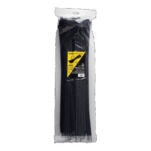 Crscnt 450 x 7.5mm Cable Ties Blk(100Pack)