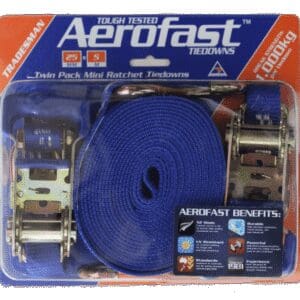 Aerofast Twin Pack Mini Ratchet 5M x 25M