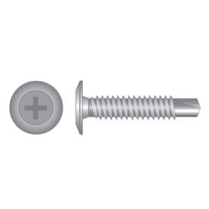 10g -16tpi x 16mm Wafer HD Phillips Self-Drilling Screw Class 4
