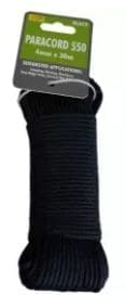 Paracord 4mm x 30M Black