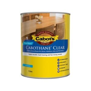 Cabots Cabothane Clear Wb Matt 1L
