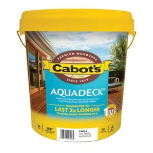 Cabots Aquadeck Burnt Walnut 10L