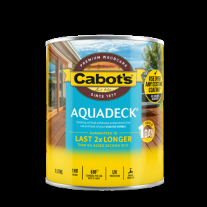 Cabots Aquadeck Burnt Walnut 1L