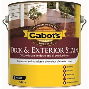 Cabots Deck & Ext Stain O/B Cedar 5L