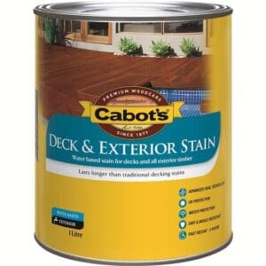 Cabots Deck & Ext Stain W/B Cedar 1L