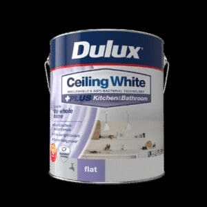 Dulux Ceiling Plus Kit & Bath Wht 4L
