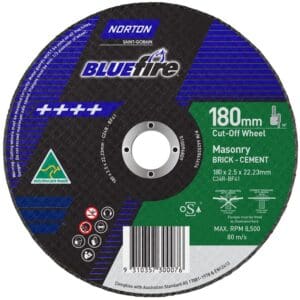 C.O Wheel Masonry 180 x 3.2 x 22.2 Cutting