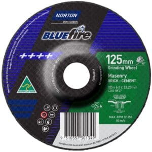 C.O Wheel Masonry 125 x 6.0 x 22.2 Grinding